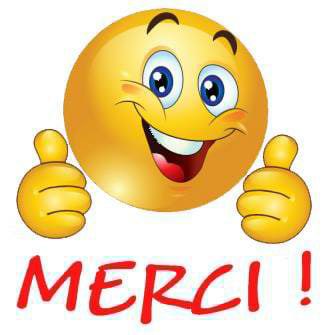 remerciements merci sourire